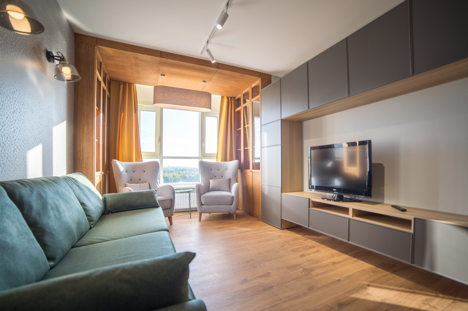 Теплая ламповая квартира в ЖК Риверсайд