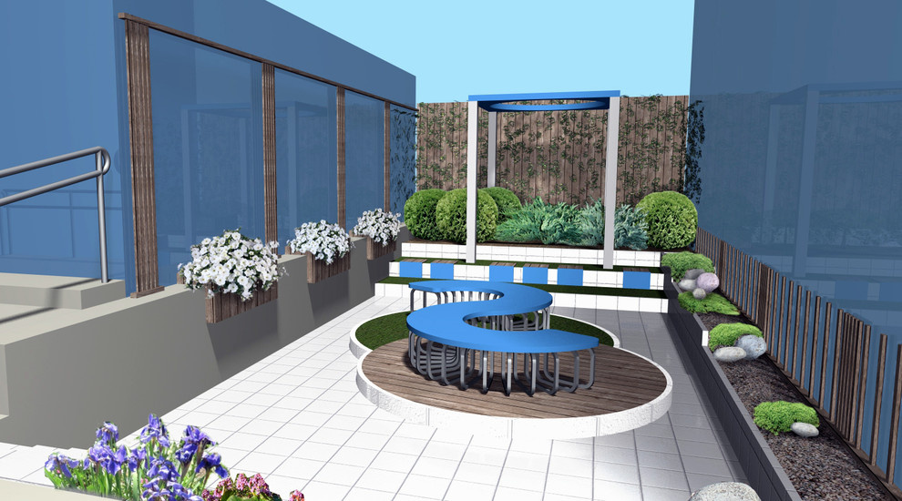 Садик для офиса. Визуализация