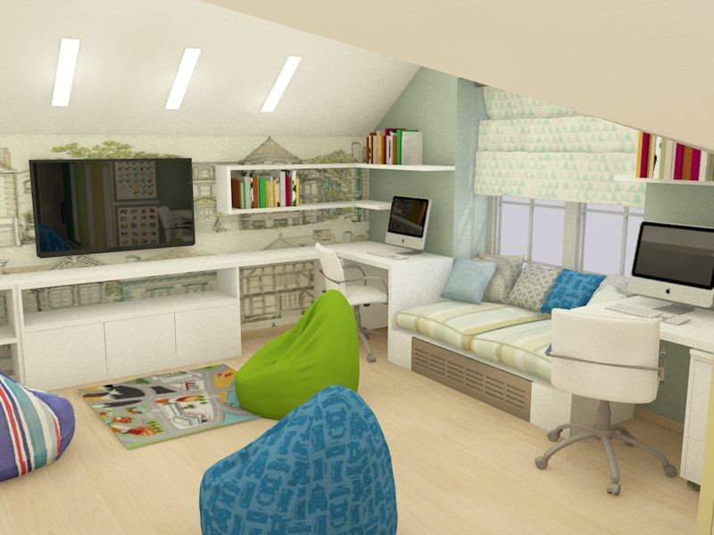Kids' room on the 3-rd floor