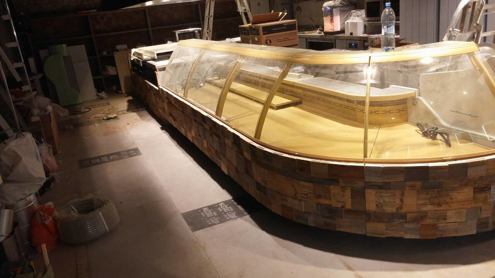 Обложка проекта: Мозаика из старинной доски