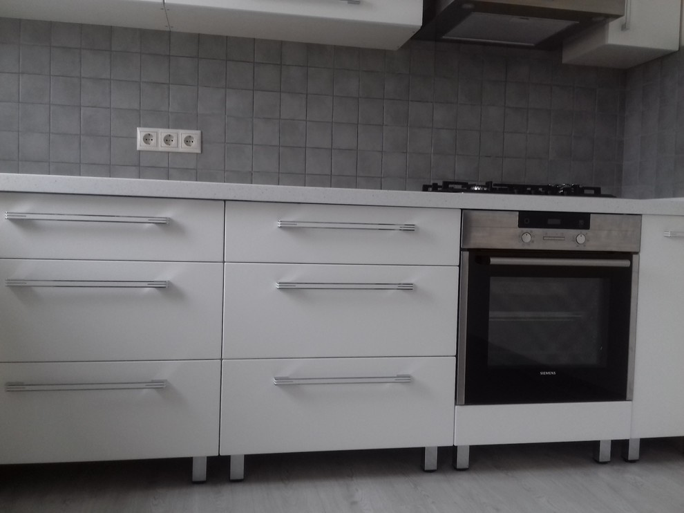 Белая кухня.