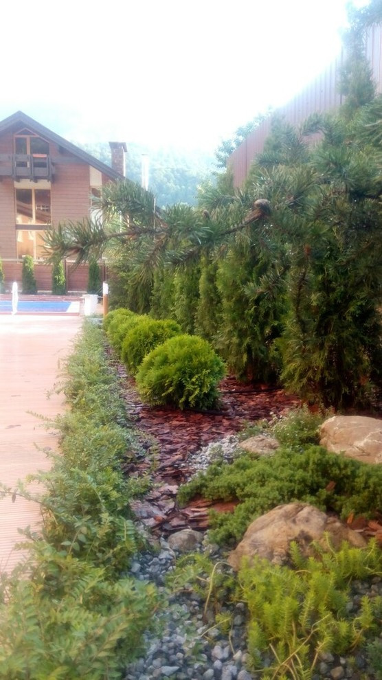 Озеленение и благоустройство частной территории Красная поляна