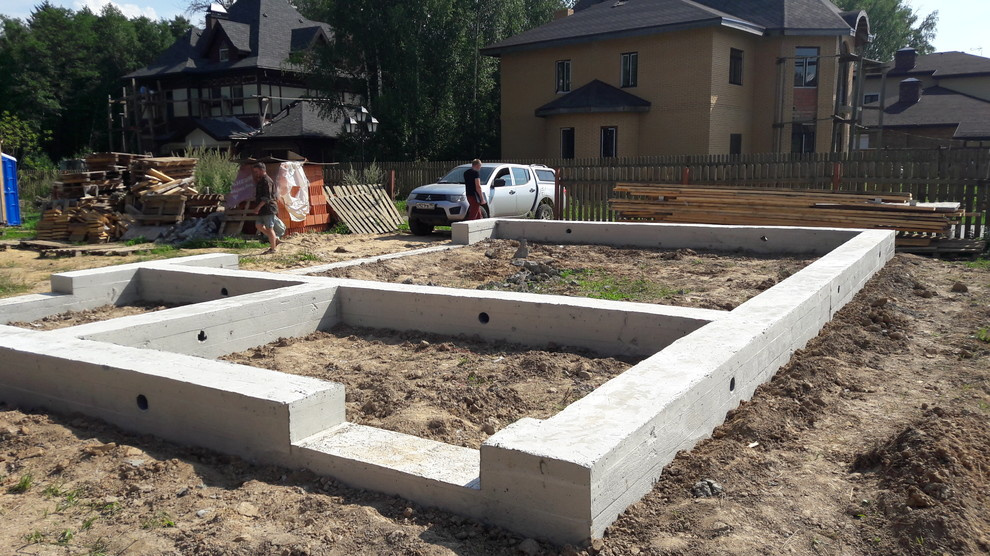 Фундамент в КП Соловьи