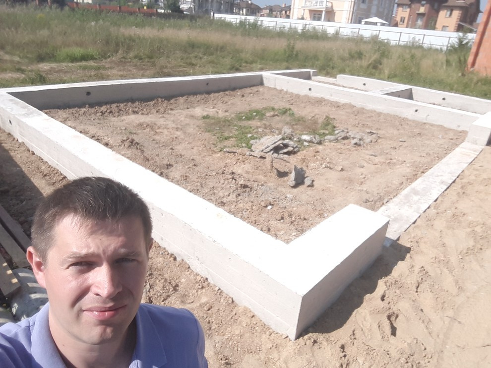 Обложка проекта: Фундамент в КП Соловьи