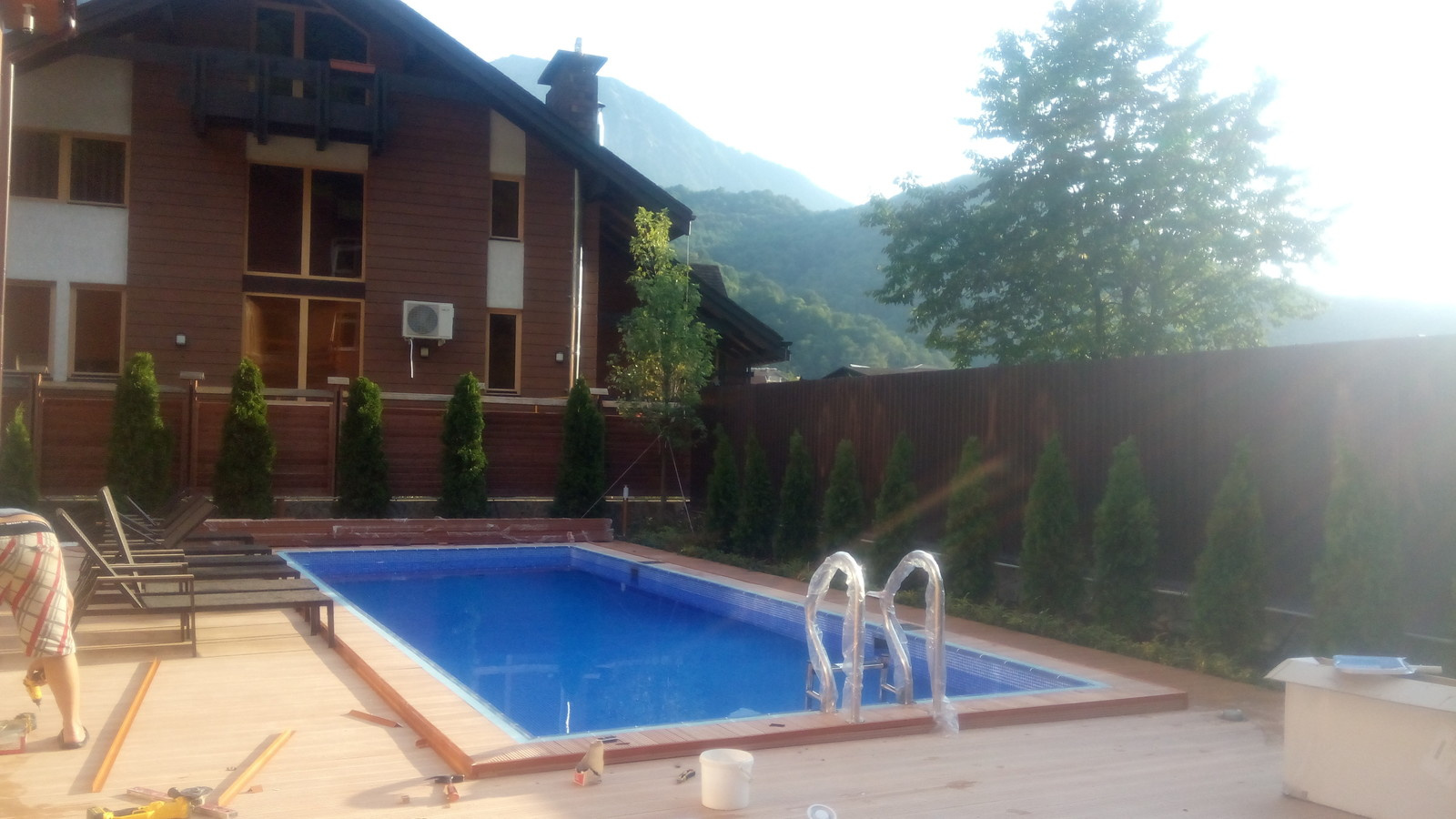 Озеленение и благоустройство частной территории Красная поляна