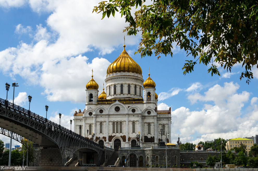 Храм Христа Спасителя, г. Москва.