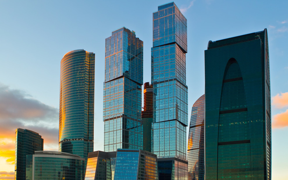 Московский международный деловой центр "Москва-Сити".