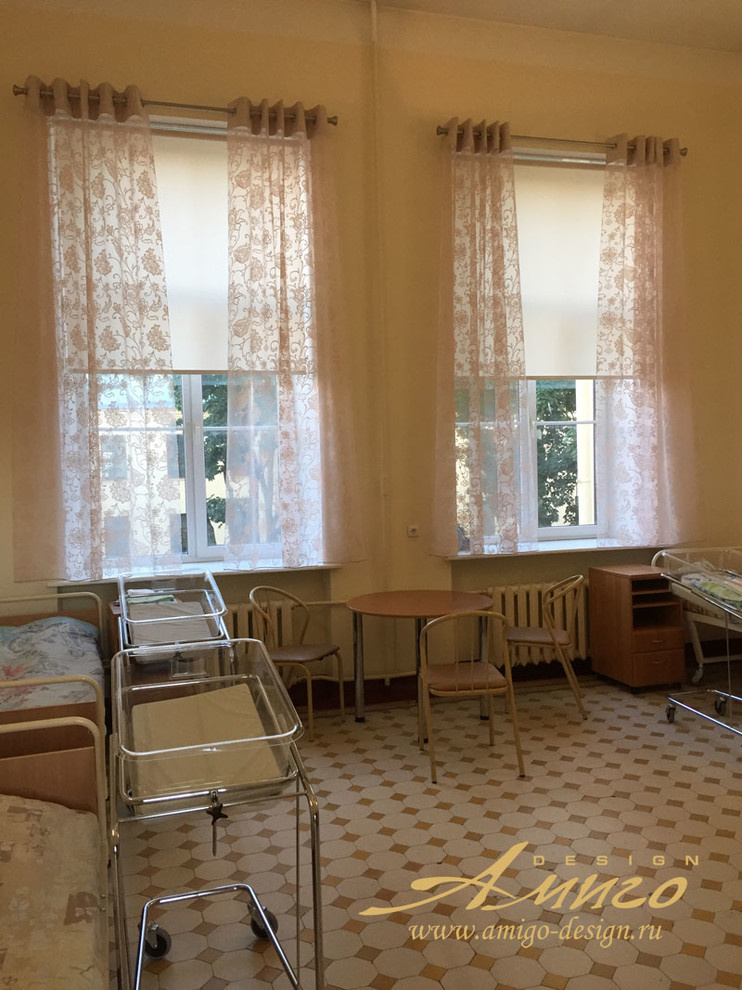 Жалюзи и шторы в НИИ ОТТА