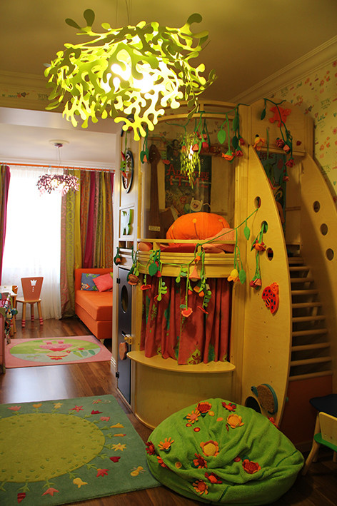 Двухуровневая квартира в центре Москвы, площадь 550 м.кв.