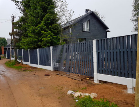 ЗАБОРЛЕГО с секциями ШАХМАТКА