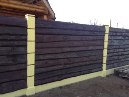 Обложка проекта: Жалюзи ограждения ЗАБОРЛЕГО  с необрезной доски.