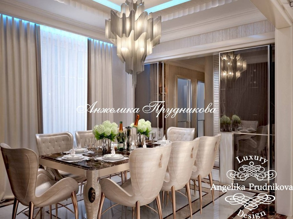 Ар-Деко в интерьере кухни