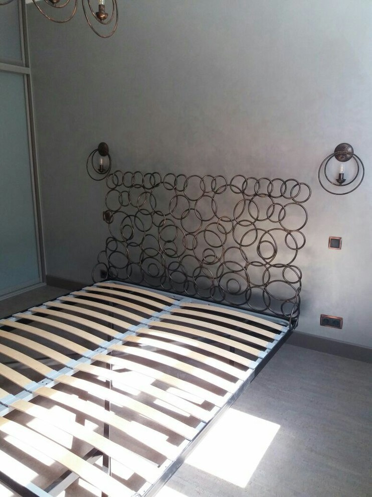 Кованая парящая кровать