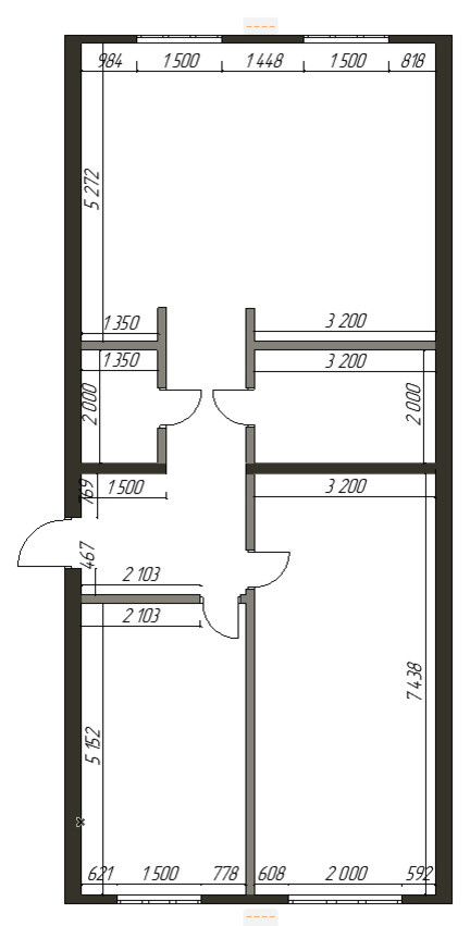 Дизайн квартиры студии г.Махачкала