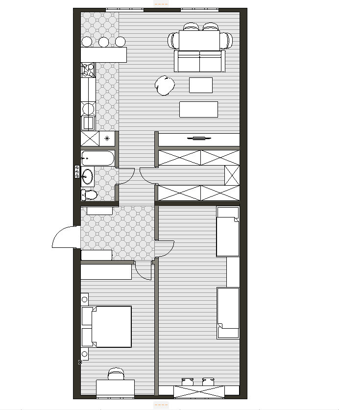 Обложка проекта: Дизайн квартиры студии г.Махачкала