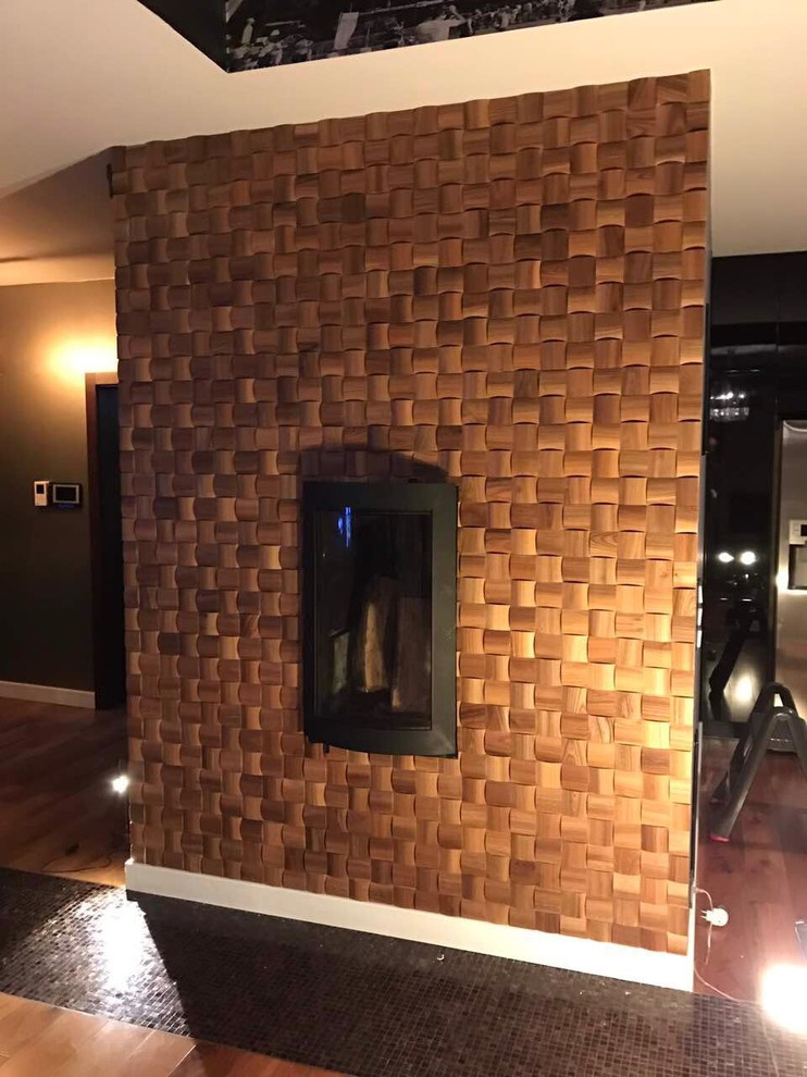 Деревянная мозаика из массива