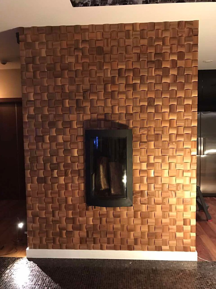 Деревянная мозаика из массива