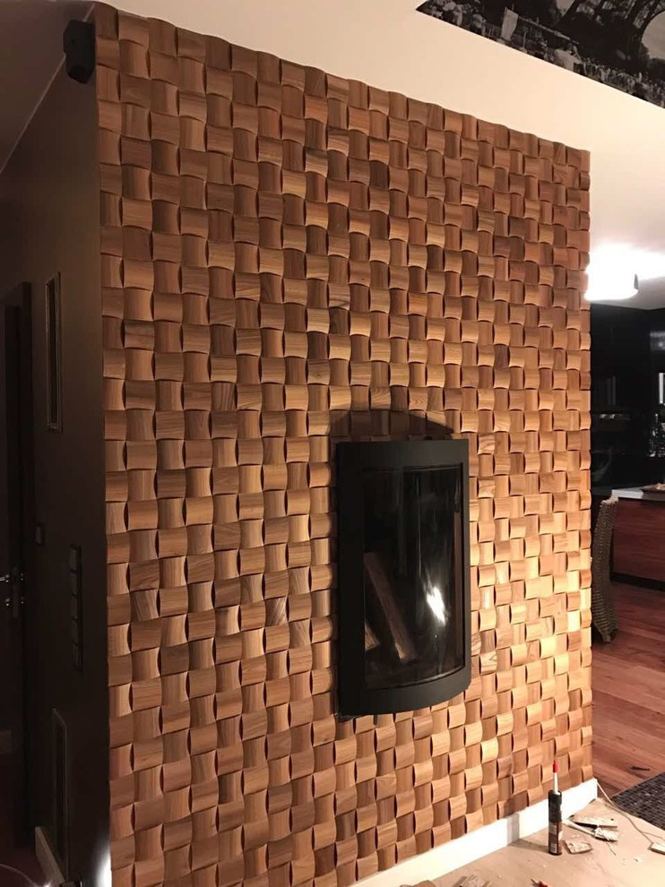 Деревянная мозаика из массива