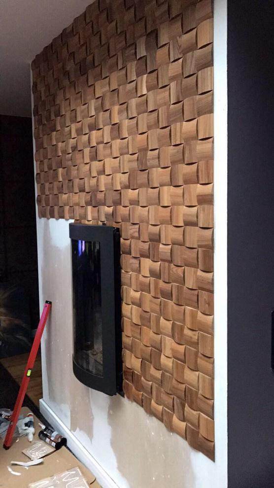 Деревянная мозаика из массива