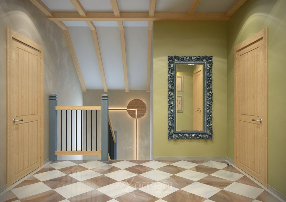 Проекты студии Дизайна ORIGAMI с использованием декоративной штукатурки