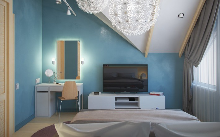 Проекты студии Дизайна ORIGAMI с использованием декоративной штукатурки