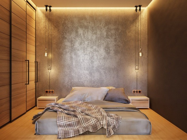 Проекты студии Дизайна ORIGAMI с использованием декоративной штукатурки