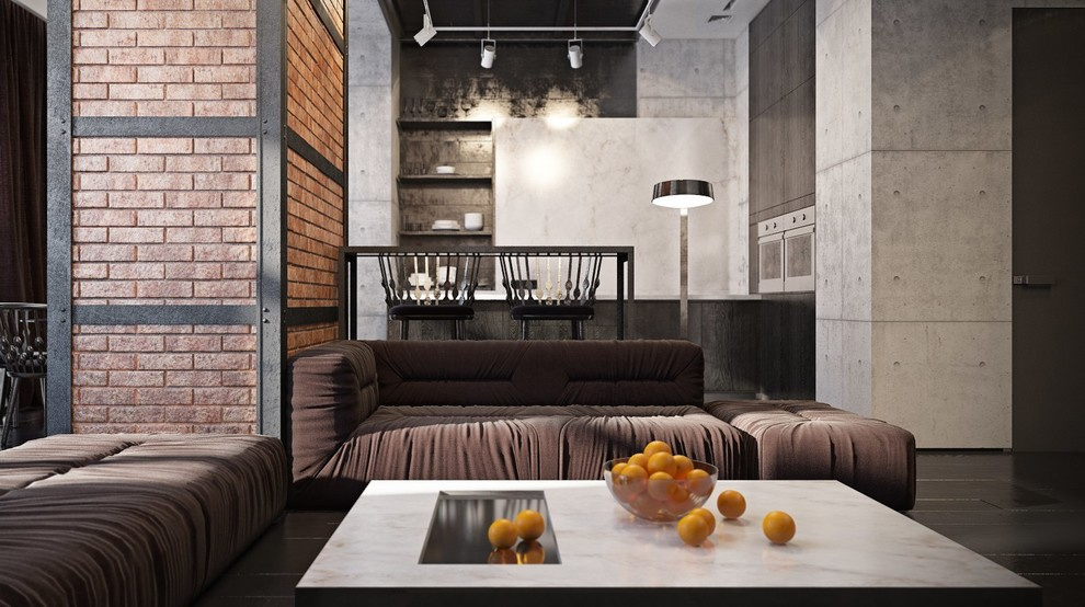 Проекты студии Дизайна ORIGAMI с использованием декоративной штукатурки