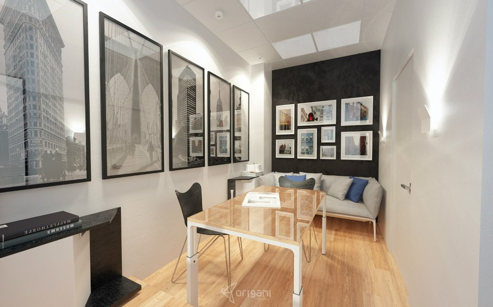 Проекты студии Дизайна ORIGAMI с использованием декоративной штукатурки