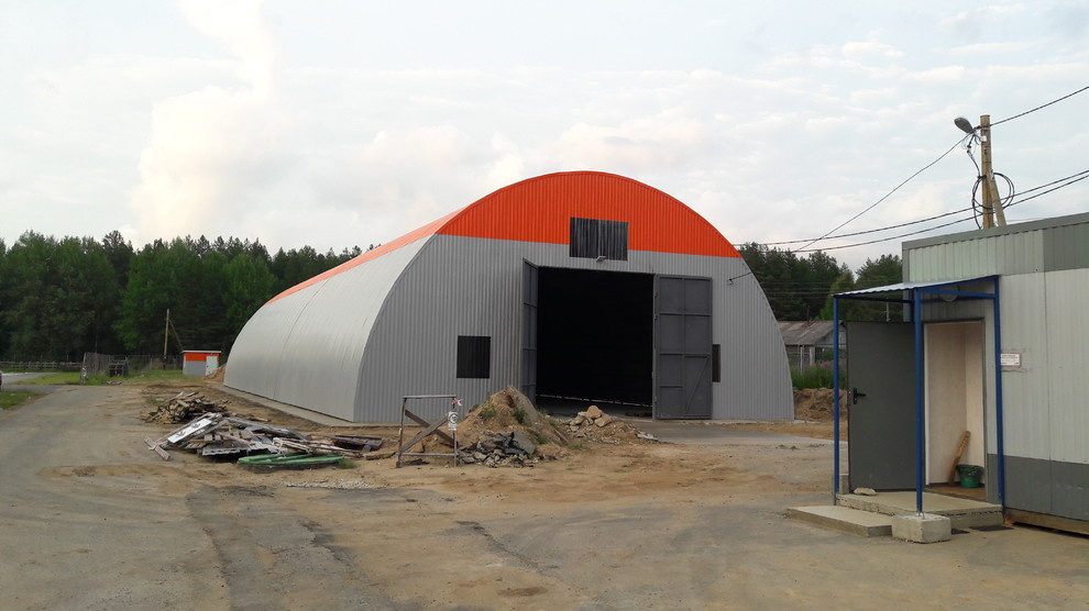 Обложка проекта: Ангар под торф