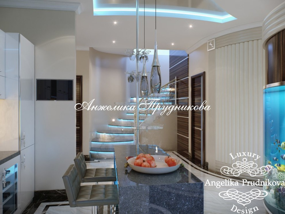 Современный стиль кухни- Модерн