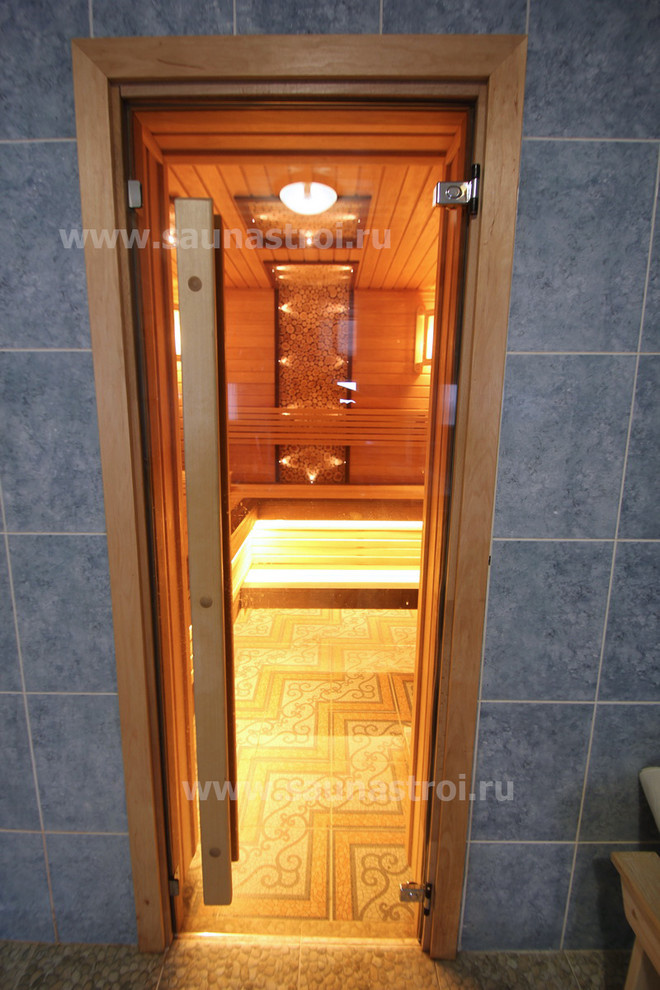 Обложка проекта: Внутренняя отделка парной - "Можжевеловая сказка"