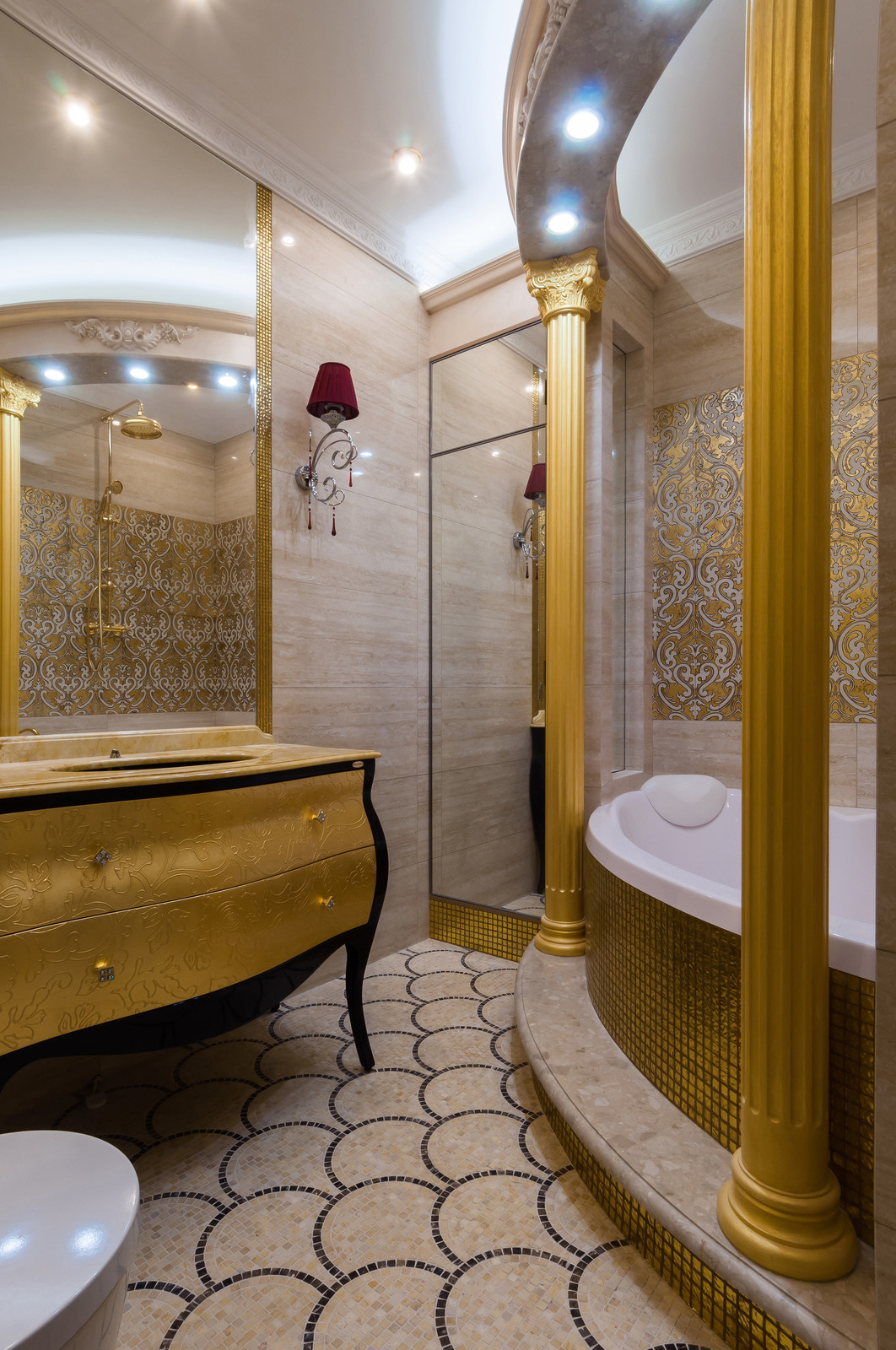 Ванная. Необарокко