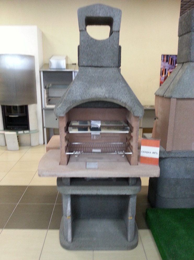 Итальянские уличные печи-барбекю