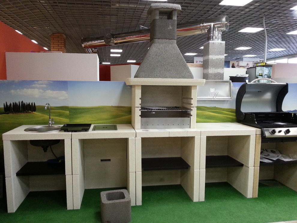 Итальянские уличные печи-барбекю