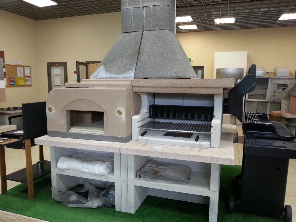 Итальянские уличные печи-барбекю