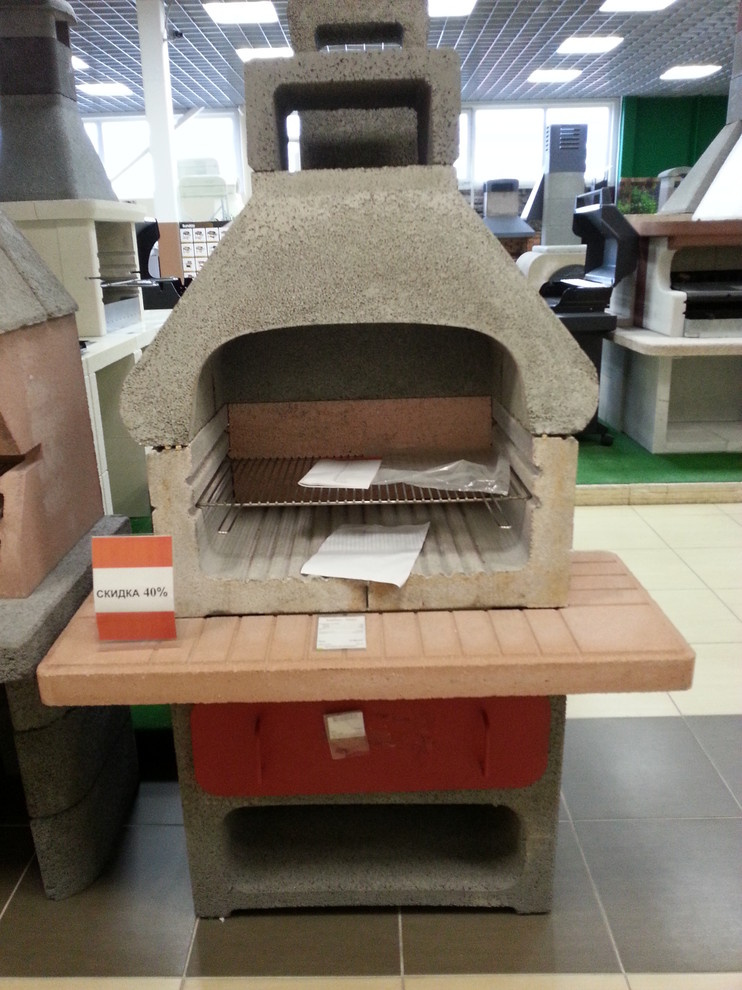 Итальянские уличные печи-барбекю