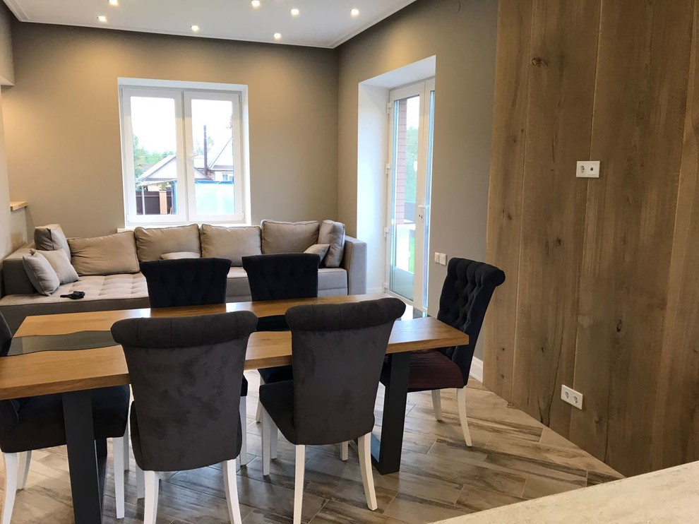 Панель из массива, стол обеденный из дуба