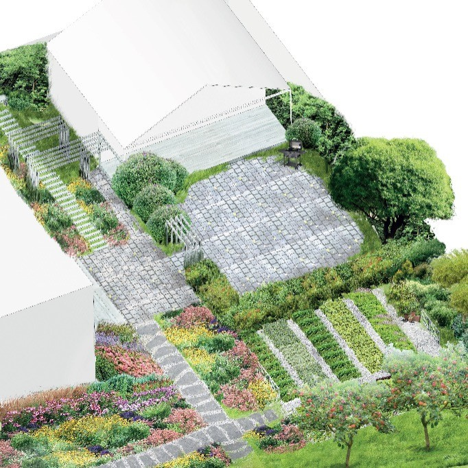 Проект благоустройства, концепция. Клубный поселок "Зеленый Мыс".