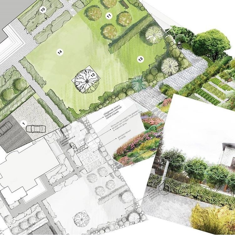 Проект благоустройства, концепция. Клубный поселок "Зеленый Мыс".