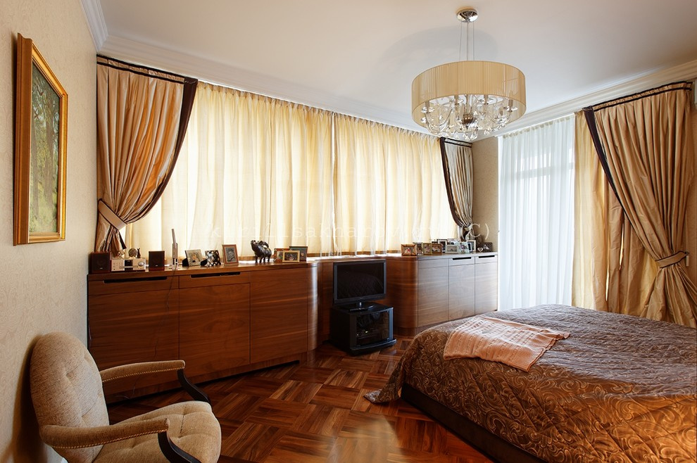 Сдержанная классика, ЖК "Фьюжн Парк", 210 м2