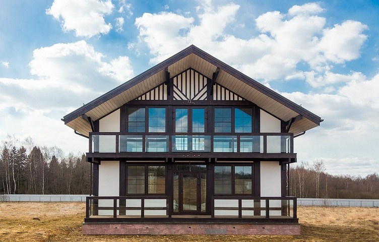 Наши работы - покрашенные дома