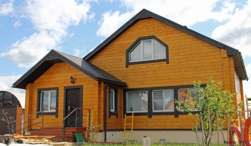 Наша работа - покрашенные дома