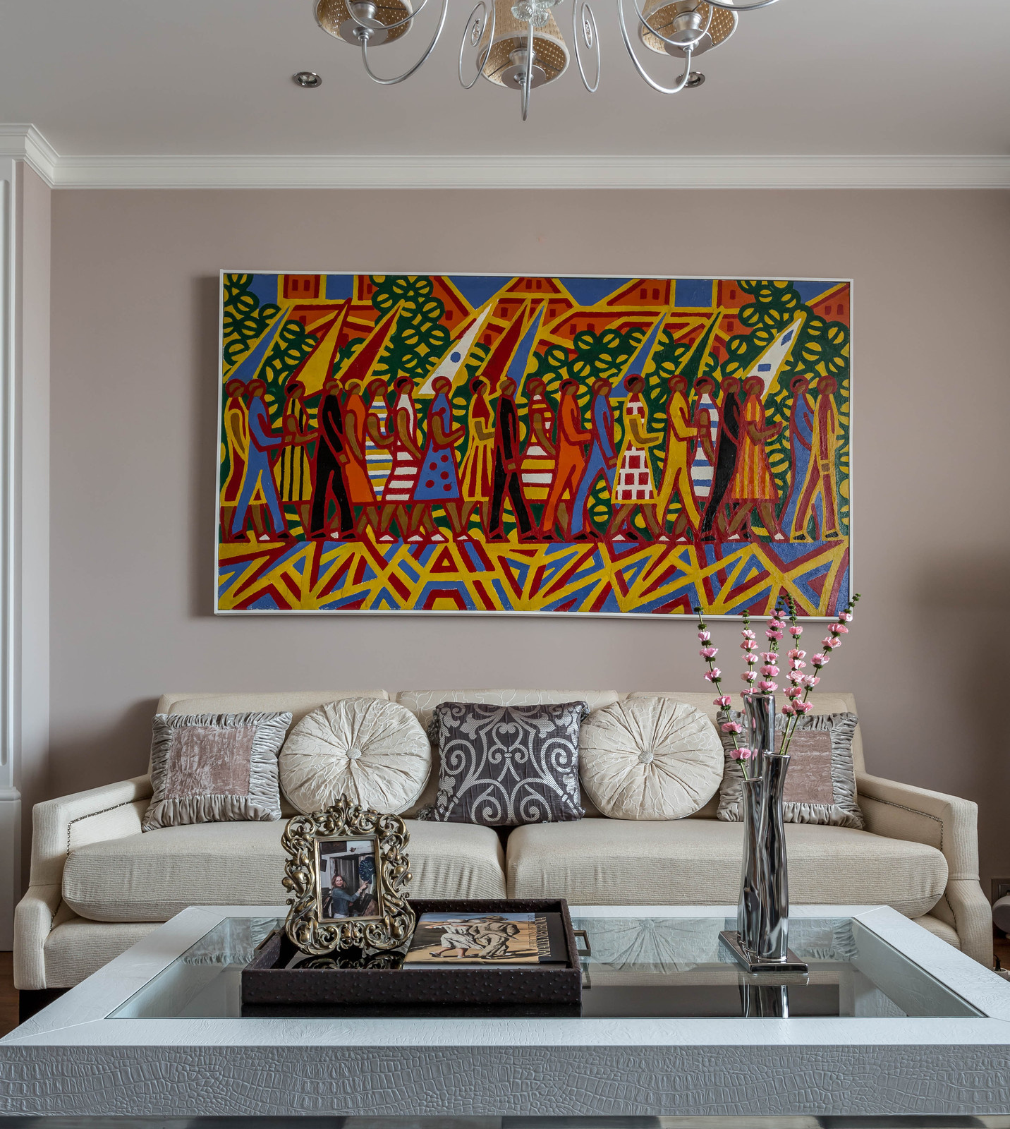 В гостях: Интерьер для коллекционеров современного искусства