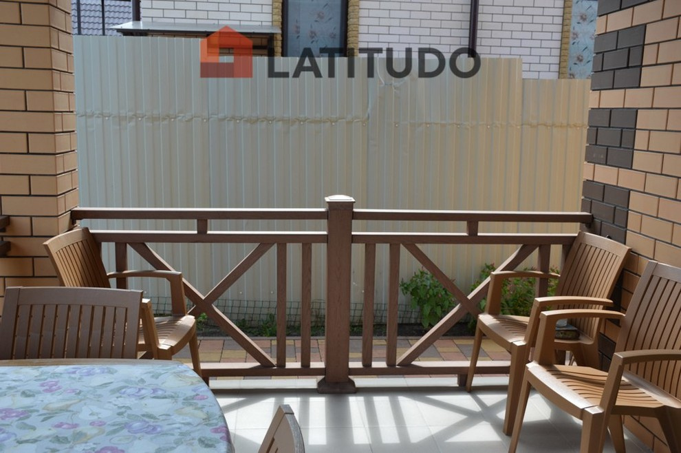 Ограждение на террасе