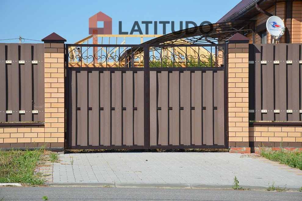 Забор, ворота, терраса, ограждения из ДПК