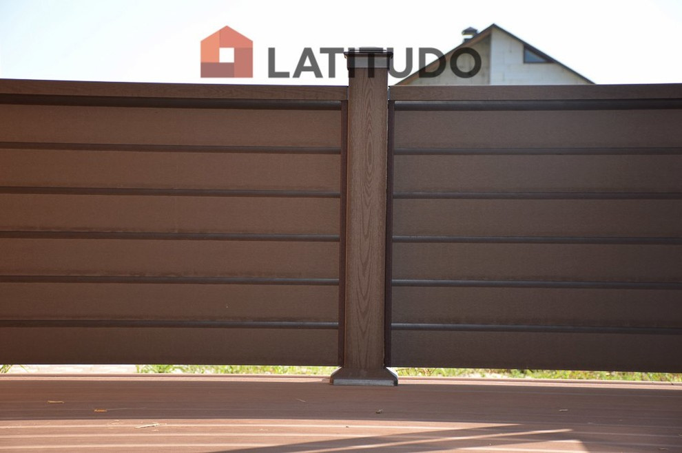 Забор, ворота, терраса, ограждения из ДПК