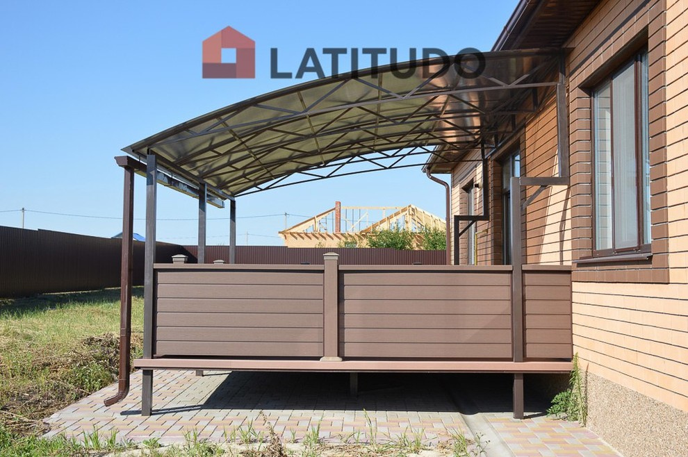 Обложка проекта: Забор, ворота, терраса, ограждения из ДПК