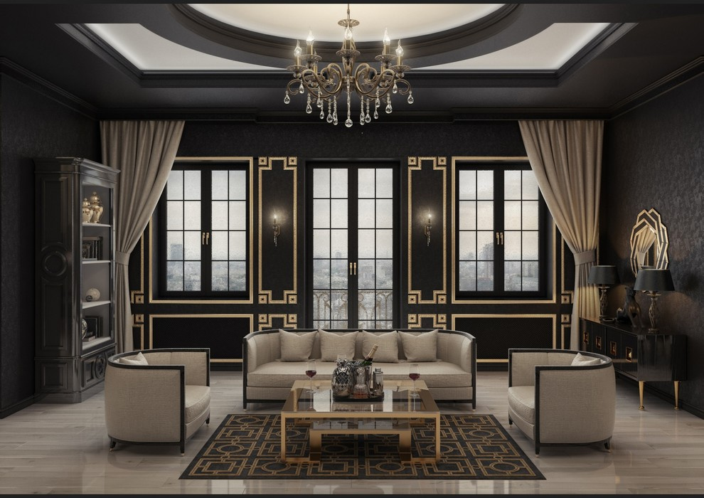 Светильники из Экспострой в гостиных