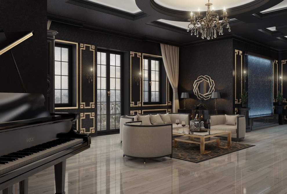 Светильники из Экспострой в гостиных