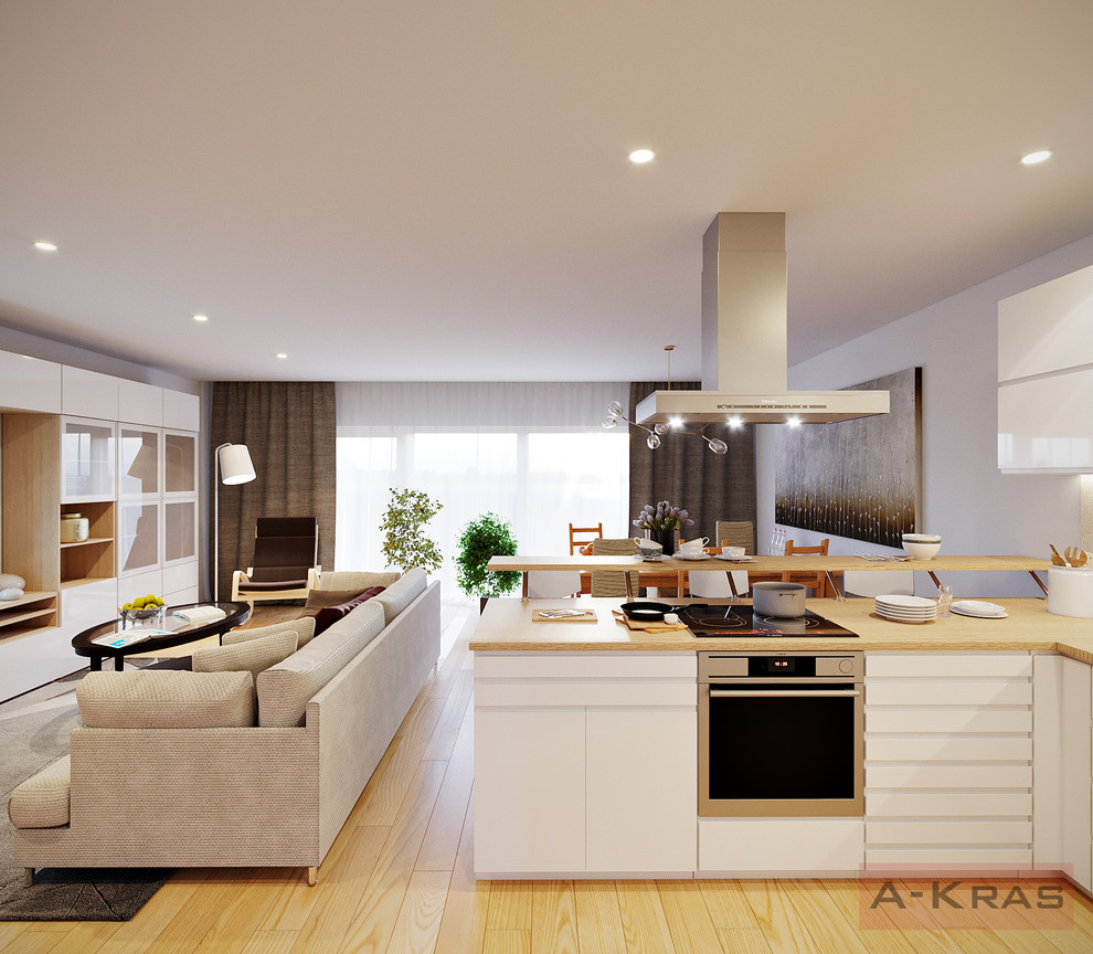 кухня-гостиная